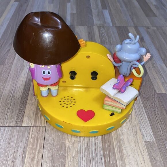 Nickelodeon Nick Jr. Dora The Explorer and Boots Singing Alarm Clock room decor - Picture 3 of 7